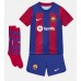 Tanie Strój piłkarski Barcelona Andreas Christensen #15 Koszulka Podstawowej dla dziecięce 2023-24 Krótkie Rękawy (+ szorty)